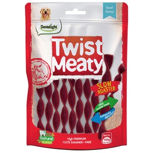 חטיף בשר בקר 5 " טוויסט 100 גרם  דנטלייט DENTALIGHT 