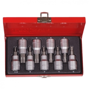 סט בוקסות טורקס ארוך, 9 חלקים, דרייב 1/2 אינטשי Profxene