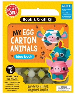 חיות בתבניות (ביצים...) - סדרת הג'וניור KLUTZ /SCHOLASTIC