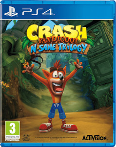 Crash Bandicoot N. Sane Trilogy 2.0 PS4 אירופאי!