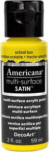 צבעי אקריל אמריקנה מולטיסרפייס 59 מ"ל School Bus DA515