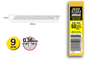 50 להבים לסכין צר OLFA