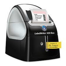 מדפסת מדבקות משולבת לנייר ופלסטיק - DYMO LabelWriter 450 Duo 