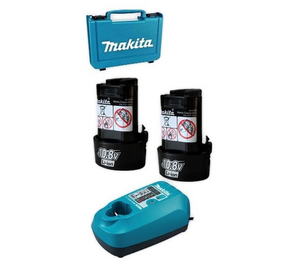 סט סוללות + מטען במזוודה Makita