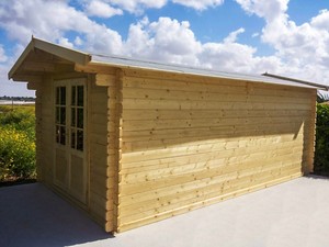 מחסן עץ  פיני 280*530ס"מ 