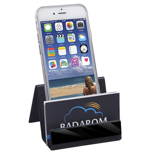 טנדם - מעמד שולחני לסמארטפון ולכרטיסי ביקור גימיק מתנות