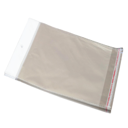 מארז 12 חב' שקיות צלופן עם תליה מידה 7/10 ס"מ 100 יח' בחבילה