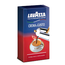 קרמה גוסטו לוואצה טחון 250 גר' Lavazza