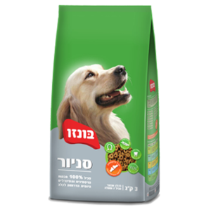 בונזו Bonzo לכלב-סניור 15 ק"ג