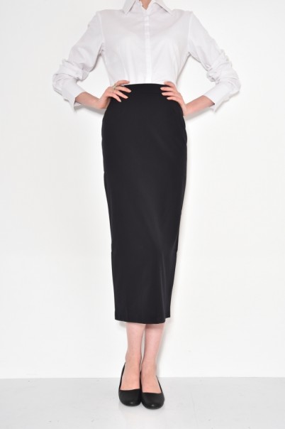 חצאית ארוכה כחול נייבי