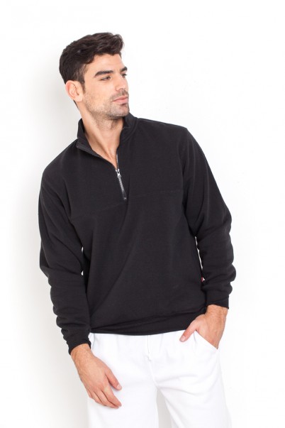 פוטר עם כיסים פנימיים שחור