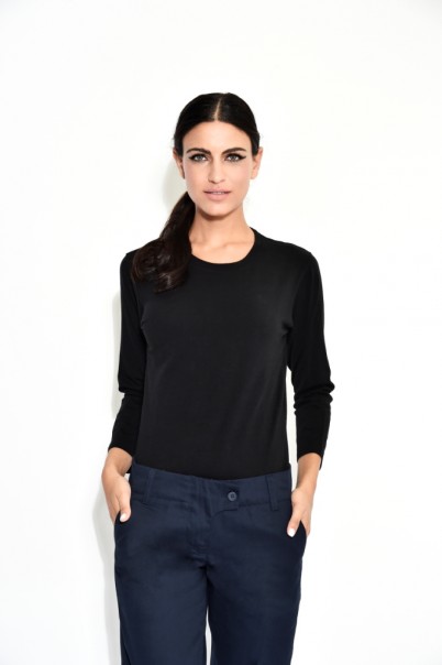 חולצת טריקו/לייקרה נשים שרוול 3/4