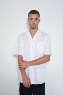 מקטורן שרוול קצר לבן