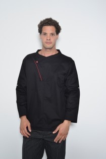 טוניקה טבח עם קישוט אדום