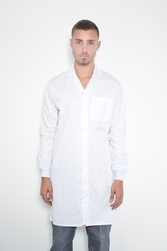 חלוק עם כיס פנימי ומסילה נסתרת