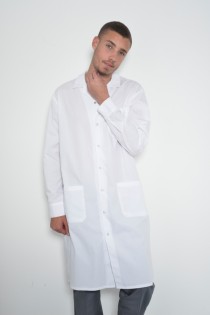 חלוק ארוך שרוול ארוך עם חפת בשרוול