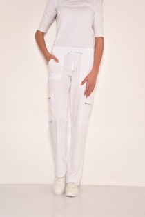 מכנס עם גומי מסביב+שרוך לבן