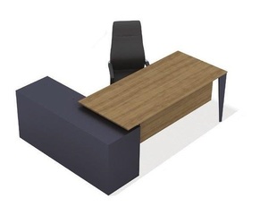 אקסן מערכת מנהל שולחן מנהל עם שלוחה כולל ארונית מיליון כסאות