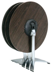 לנדוור שולחן קוטר 80 +פלטה מיליון כסאות