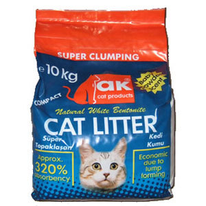 חול מתגבש AK קומפקט גרגרים קטנים 10 ק"ג איי.קיי