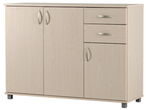 שידה 2 מגירות + 3 דלתות דגם 376 Yiron