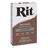 צבע לצביעת בדים טבעיים באבקה Rit all purpose dye Dark Brown ריט