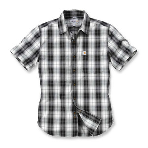 102548 חולצה ארוגה מכופתרת ש"ק שחור ®Carhartt 