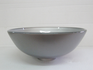 כיור זכוכית מונח עגול