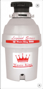 טוחן אשפה 1 כח סוס waste king Waste king anaheim