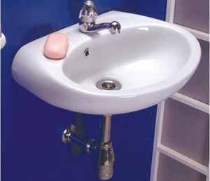 כיור רחצה תלוי רוחב 45 ס"מ