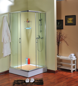 מקלחון הזזה פינתי 80*80