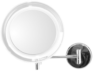 מראה תלויה עם תאורת לד