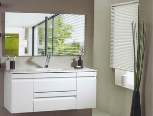 ארון אמבטיה אפוקסי תלוי 120 ס"מ