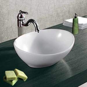 כיור מונח אובלי