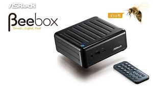 מחשב NUC זעיר Beebox רק 11 ס"מ על 500 גרם, WiFi+Bluetooth, מעבד עוצמתי i5-6200U זוג יציאות HDMI 4K וחלונות 10 אסרוק