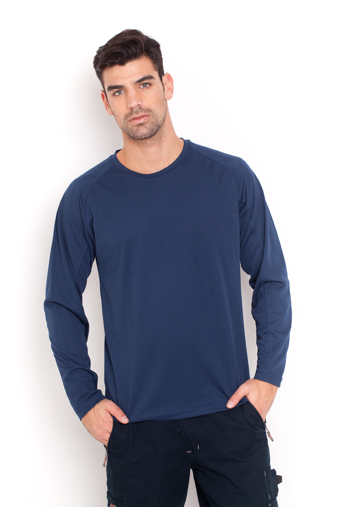 חולצת T דריי פיט שרוול ארוך