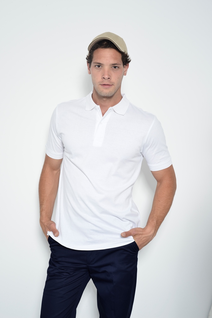 פולו בייסיק לבנה