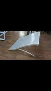 מוצר מציאון - גגון ישן מתצוגה - שלד ברזל קירוי PVC 