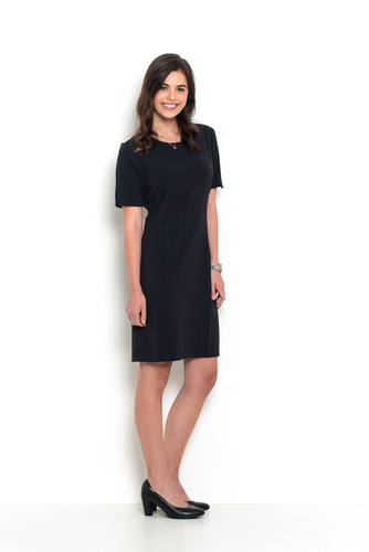 שמלה קלאסית עם שרוולים