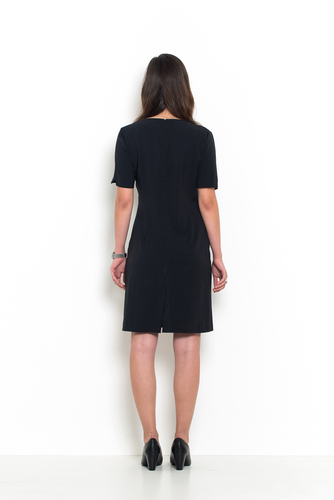 שמלה קלאסית עם שרוולים