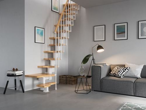 מדרגות להרכבה עצמית מדגם: מדרגות פנים- דגם מיני