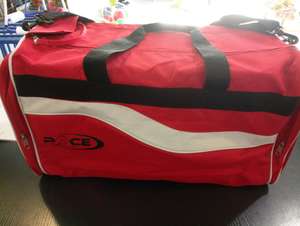 תיק ספורט סיטי CITY-M אדום עם רשת צד 46 ס"מ "18 PACE