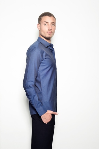 חולצת גברים SLIM FIT 100% כותנה