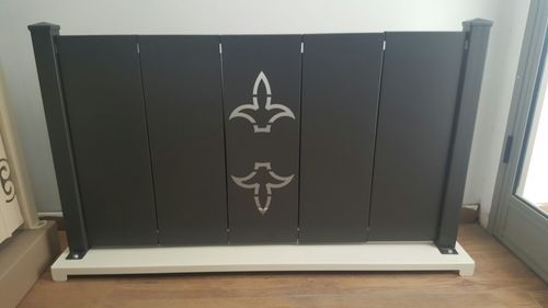 קיט גדר אלומיניום מעוצבת החל מ 262 למטר רץ - מבצע זמני בהחלט לעידוד מכירות חורף! ניתן להתקנה עצמית 