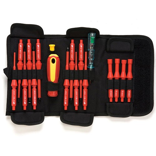 סט מברגים VDE בנרתיק 18 יחידות SIGNET