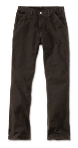 EB011 חצי סרבל מכותנת דאק שטופה חום כהה ®Carhartt 