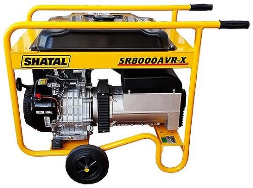 גנרטור נייד 8000w כולל מייצב AVR