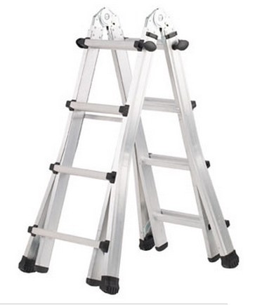 סולם אלומיניום טלסקופי מקצועי 3x4 