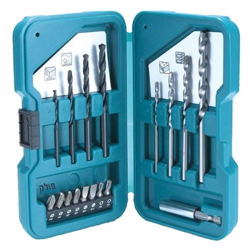 סט ביטים ומקדחים במארז מהודר Makita