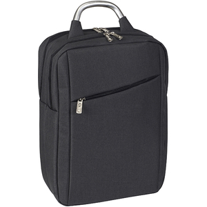 תיק גב למחשב נייד עם ידית מתכת